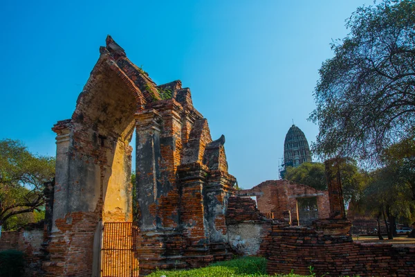 Palácios antigos. Ayutthaya Tailândia . — Fotografia de Stock