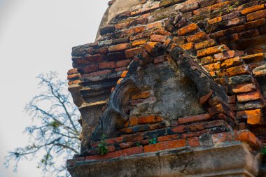 Eski saraylar. Ayutthaya Tayland. 
