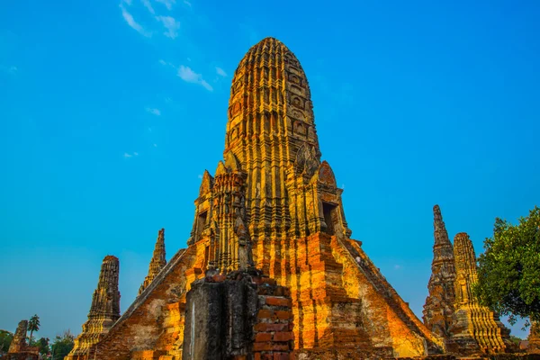 Starożytnych pałaców. Tajlandia Ayutthaya. — Zdjęcie stockowe