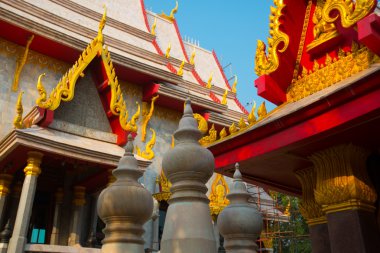 Phra Narai şehir Nakhon Ratchasima tapınak kompleksi. Tayland.