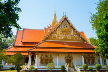 Laos, Vientiane Sermaye altın Tapınak.