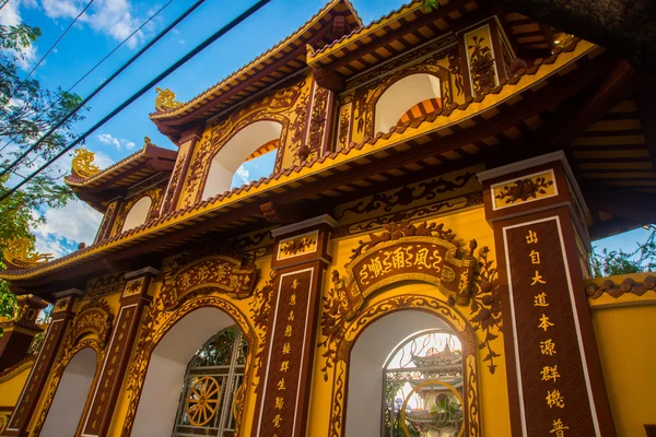 Βουδιστικό ναό. Vietnam.Da Nang — Φωτογραφία Αρχείου