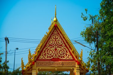 Dini kompleks ne olduğunu. Khon Kaen.Thailand.