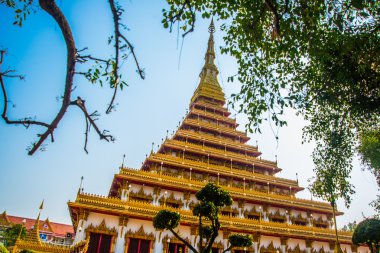 Dini karmaşık Wat Nanguang Muang. Khon Kaen.Thailand.