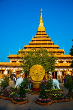 Dini karmaşık Wat Nanguang Muang. Khon Kaen.Thailand.