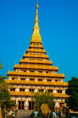 Dini karmaşık Wat Nanguang Muang. Khon Kaen.Thailand.