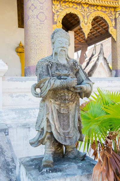 Buddhistický chrám se zlatem. Luang Prabang.Laos. — Stock fotografie