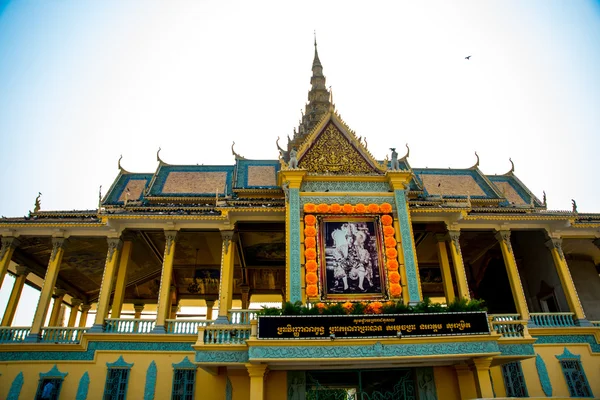 Kungliga slottet i Phnom Penh, Kambodja. — Stockfoto