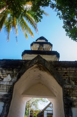 Altın Budist tapınağı. Luang Prabang.Laos.
