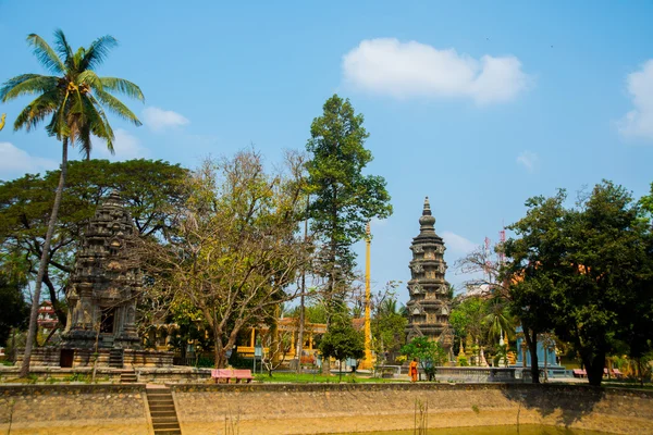 Siemreap, Camboja. Templo . — Fotografia de Stock