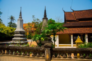 Siemreap,Cambodia.Temple,stupas