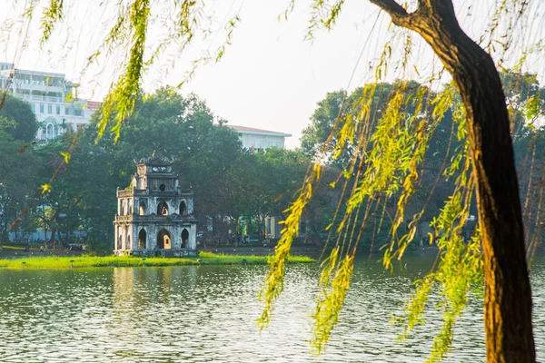 Quan Thanh Pagoda - Hanoj, Vietnam.it je známé turistické destinace v Hanoji, vietnam — Stock fotografie