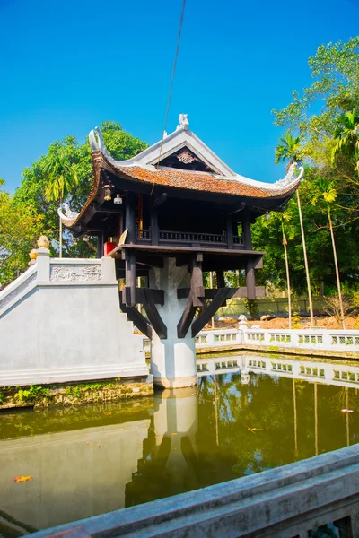 Egy pillér pagoda Hanoi, Vietnam — Stock Fotó