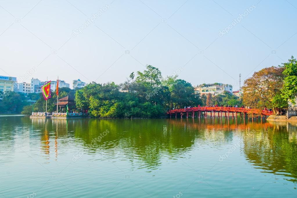 Quan Thanh Pagoda - Hanoi, Vietnam.it is a famous tourist destination in hanoi, vietnam