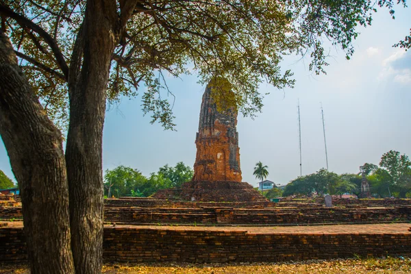 Ancient palaces. Ayutthaya Thailand. — Stock Photo, Image