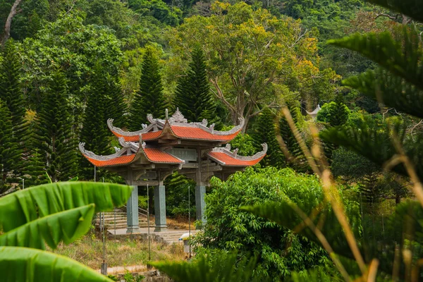 Pagode, temples. L'Asie. Voleur vietnamien. été . — Photo