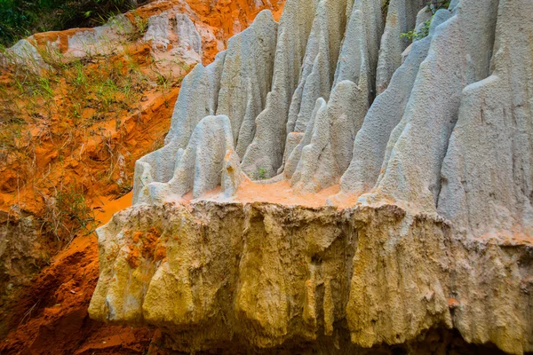 Fairy Stream, Suoi Tien, Mui Ne, Vietnam. Een van de toeristische attracties in Bergen Mui Ne.Beautiful en water — Stockfoto