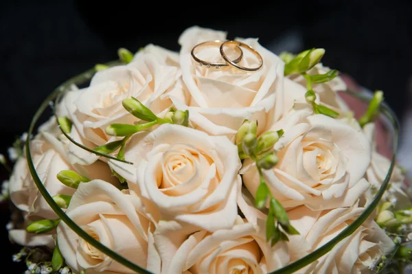 Bruiloft verlovingsring — Stockfoto