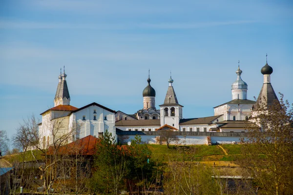 Monaster Terapontowski jest wieku 15-18. Obwód Wołogodzki. Rosja. — Zdjęcie stockowe