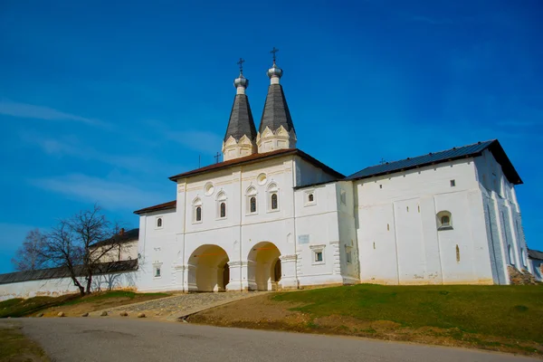 Monaster Terapontowski jest wieku 15-18. Obwód Wołogodzki. Rosja. — Zdjęcie stockowe