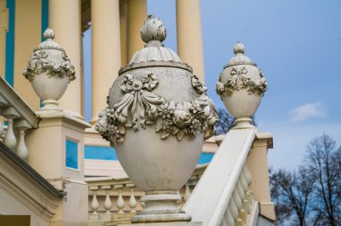 Katalnaya Gorka, Roller Coaster köşk bir anıt mimari San, Lomonosov, St. Petersburg, Rusya Federasyonu.