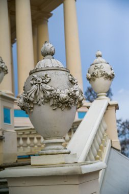 Katalnaya Gorka, Roller Coaster köşk bir anıt mimari San, Lomonosov, St. Petersburg, Rusya Federasyonu.