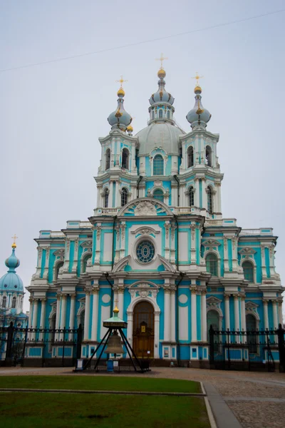 Смольный собор Санкт-Петербург, Россия — стоковое фото