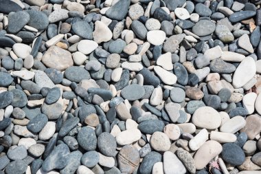 Beyaz ve gri taş arka plan yuvarlak