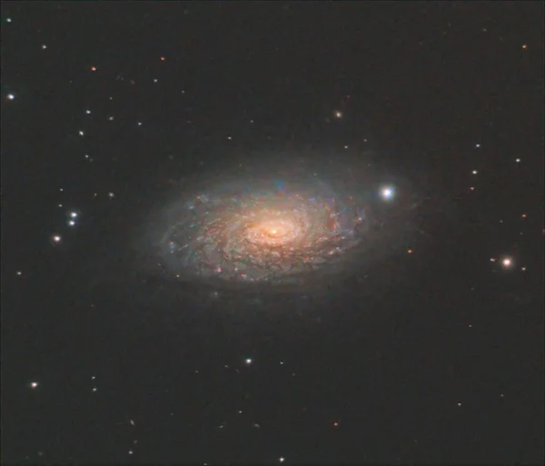 Galaxia Del Girasol Cañas Venatici —  Fotos de Stock