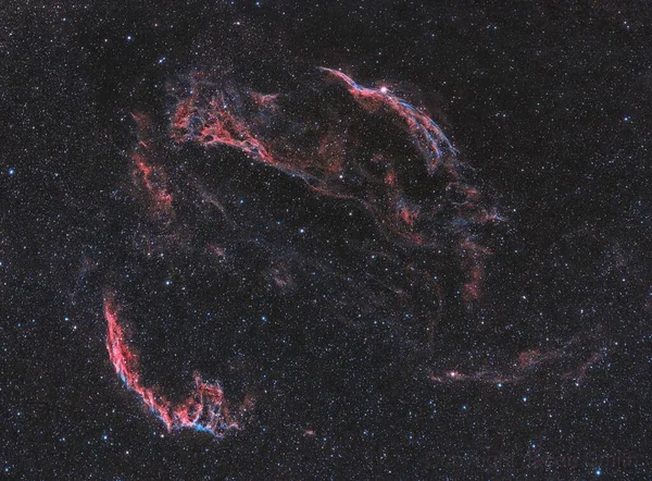 Nebulosa Del Velo Cygnus —  Fotos de Stock
