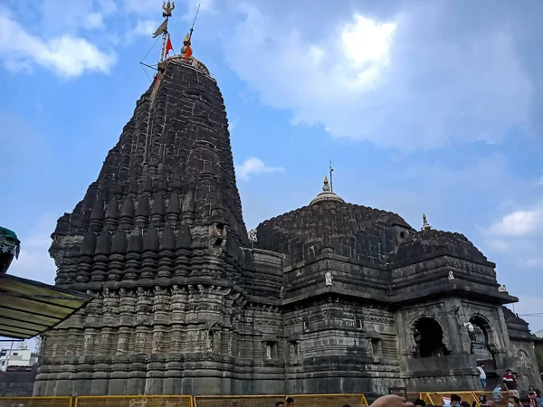 Nashik Maharashtra Índia Janeiro 2021 Templo Trambakeshwar Mahadev Nashik — Fotografia de Stock