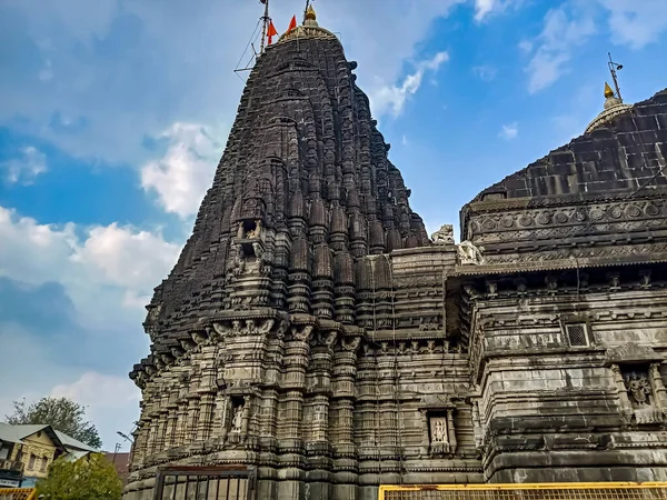 Nashik Maharashtra India Enero 2021 Templo Trambakeshwar Mahadev Nashik — Foto de Stock