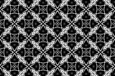 Siyah, gri ve beyaz unsurları ile süsleme. 33