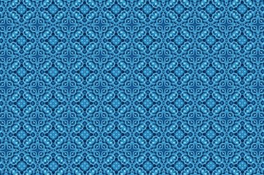 Mavi desenli süsleme. 23
