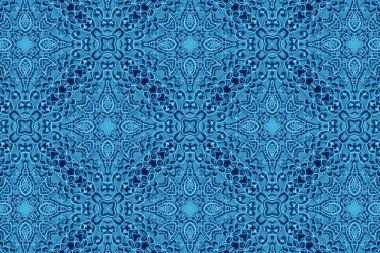 Mavi patterns.36 ile süsleme