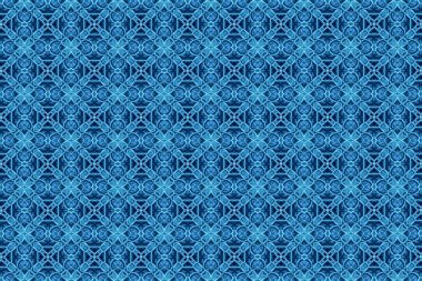 Mavi patterns.26 ile süsleme