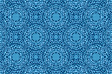 Mavi patterns.22 ile süsleme