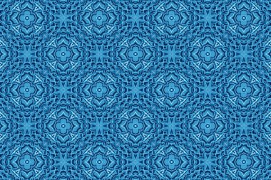 Mavi patterns.21 ile süsleme