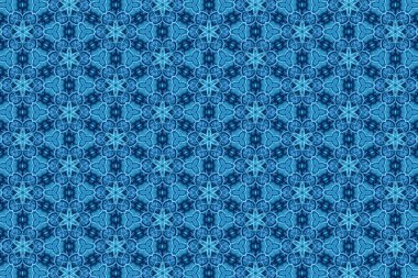 Mavi patterns.19 ile süsleme