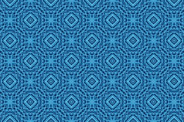 Mavi patterns.17 ile süsleme