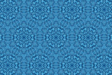 Mavi patterns.15 ile süsleme