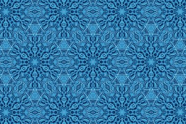 Mavi patterns.6 ile süsleme