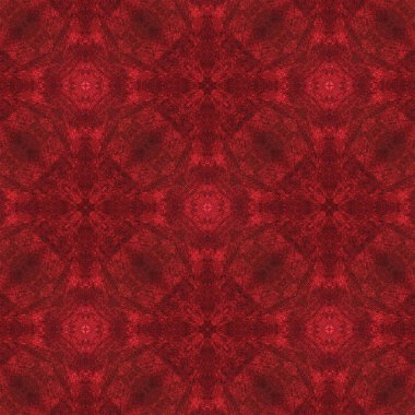 Kırmızı desenli süsleme. 24