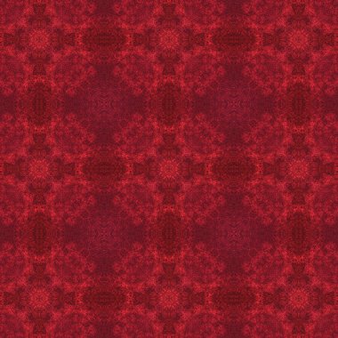 Kırmızı desenli süsleme. 26