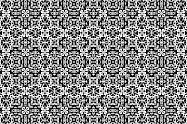 Siyah, gri ve beyaz unsurları ile süsleme. 36