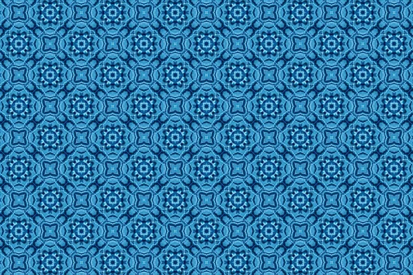 Adorno con patrones azules.32 — Foto de Stock