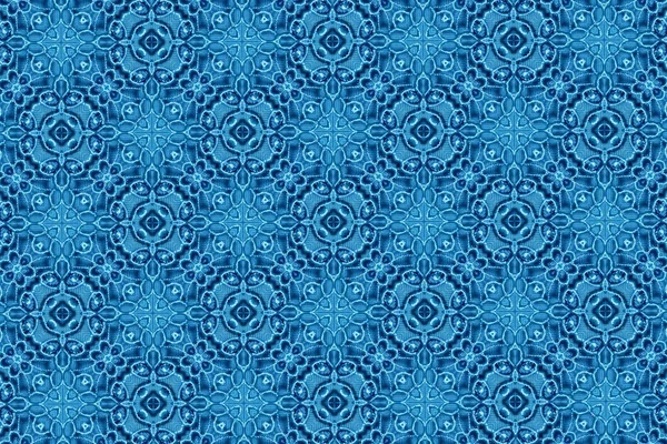 Ornament z niebieski patterns.25 — Zdjęcie stockowe