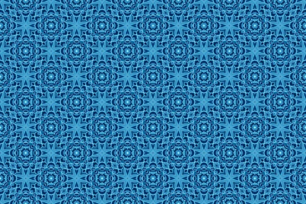Adorno con patrones azules.20 — Foto de Stock