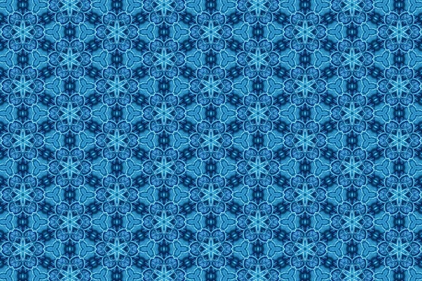 블루 patterns.19와 장식 — 스톡 사진