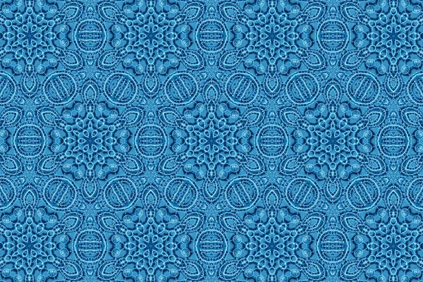 Ornament z niebieski patterns.15 — Zdjęcie stockowe